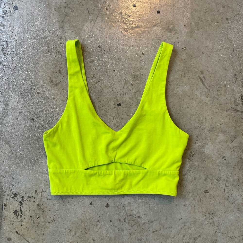 Urban Outfitters Lime Green Crop Top size M